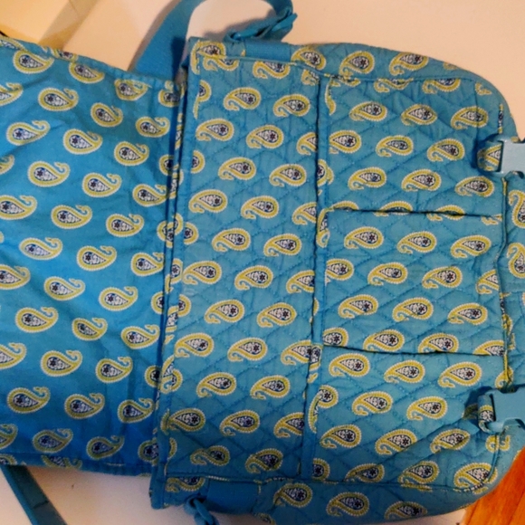 Vintage Vera Bradley Bermuda Blue messenger bag - Picture 2 of 5